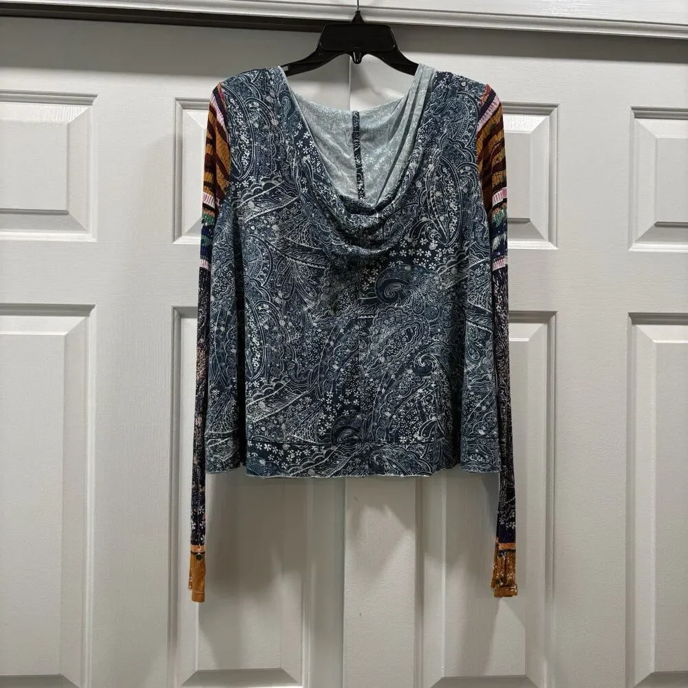 Free People Movement Soul Searcher Hoodie Size L Boho